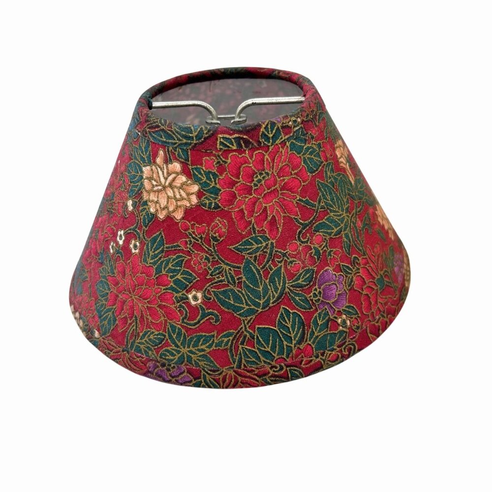 NWT PIER 1 SISEL DOG PLAID CHRISTMAS ORNAMENT 2 VTG ELECTRIC CANDLE LAMPSHADES - Picture 7 of 9